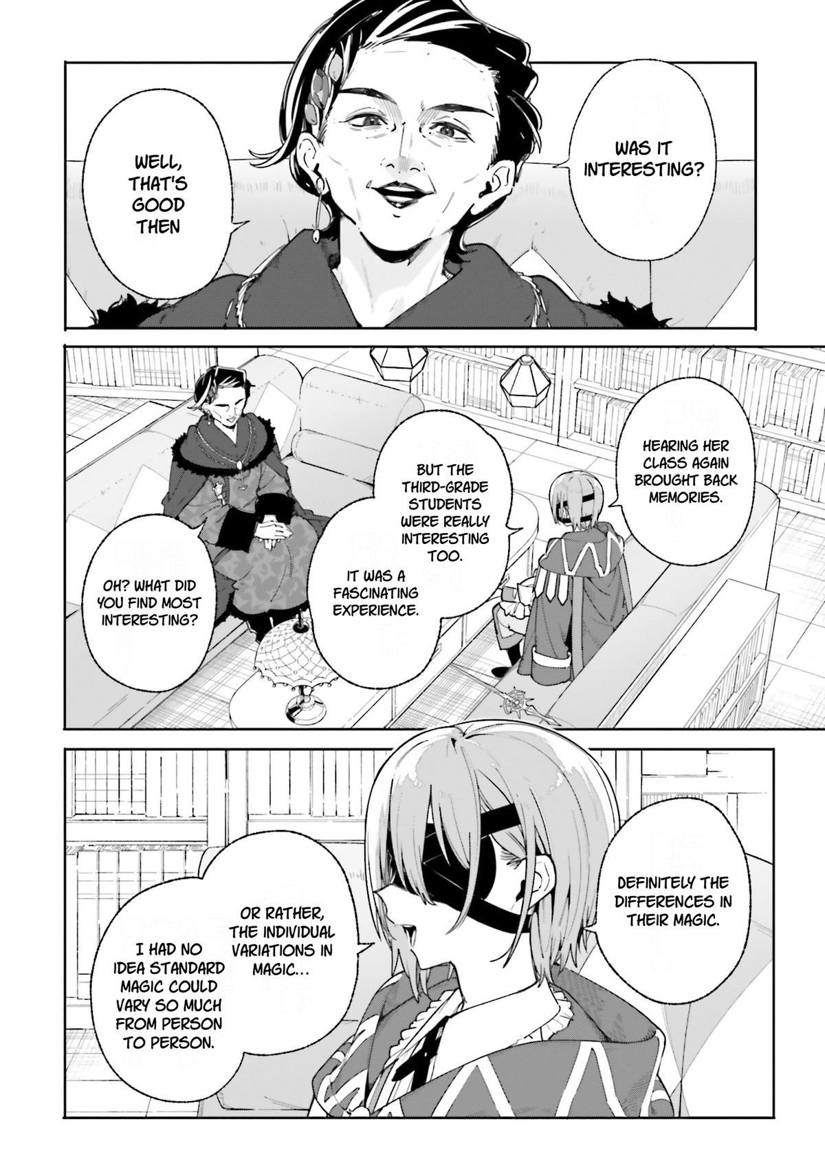 Majutsushi Kunon wa Mieteiru Chap 33 - Next Chap 34