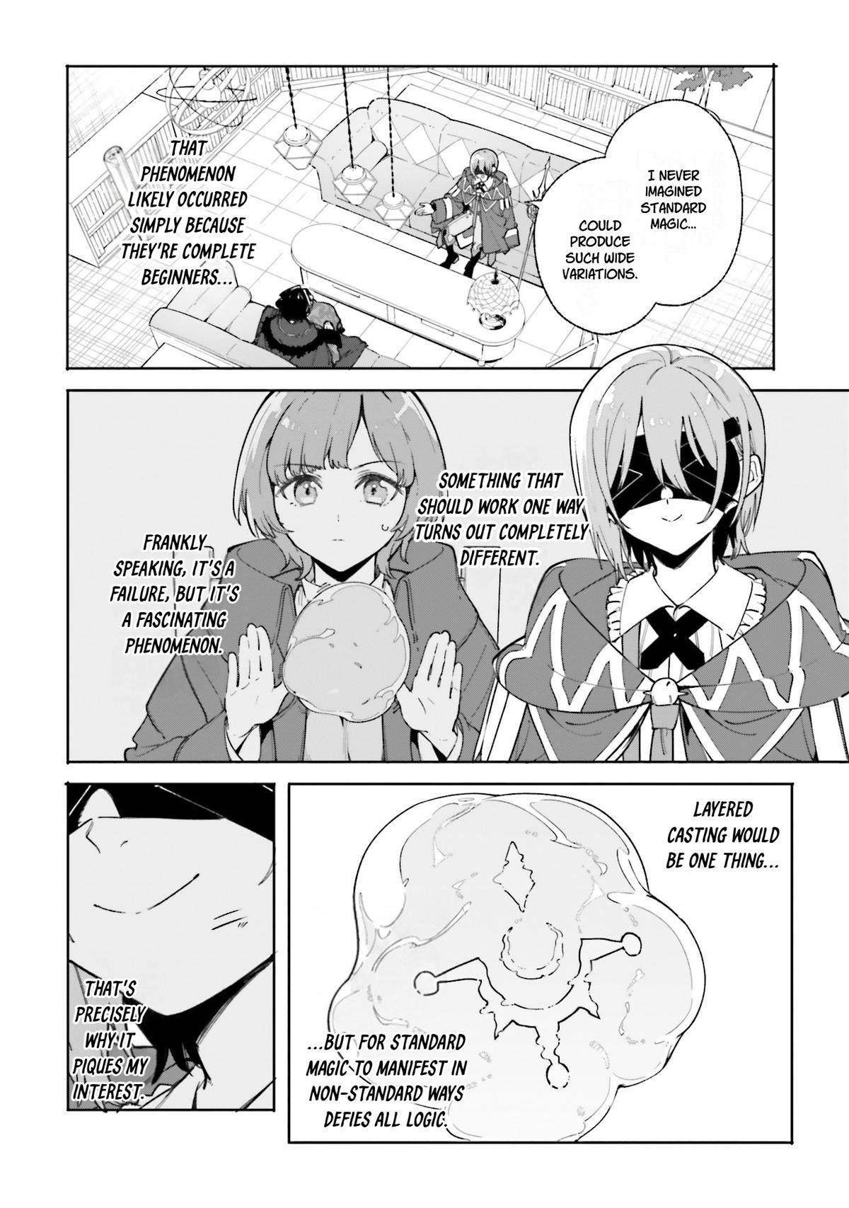 Majutsushi Kunon wa Mieteiru Chap 33 - Next Chap 34
