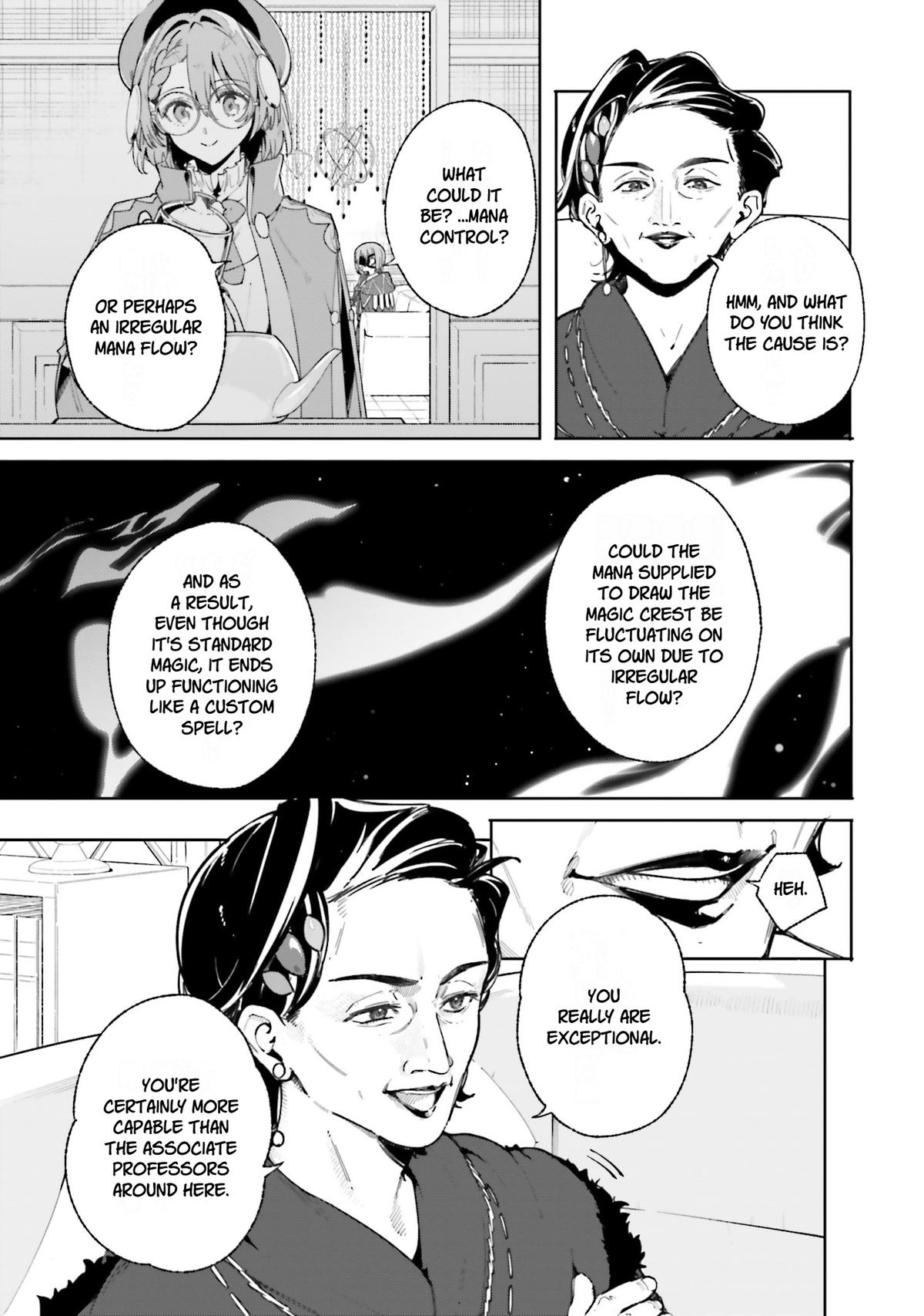 Majutsushi Kunon wa Mieteiru Chap 33 - Next Chap 34