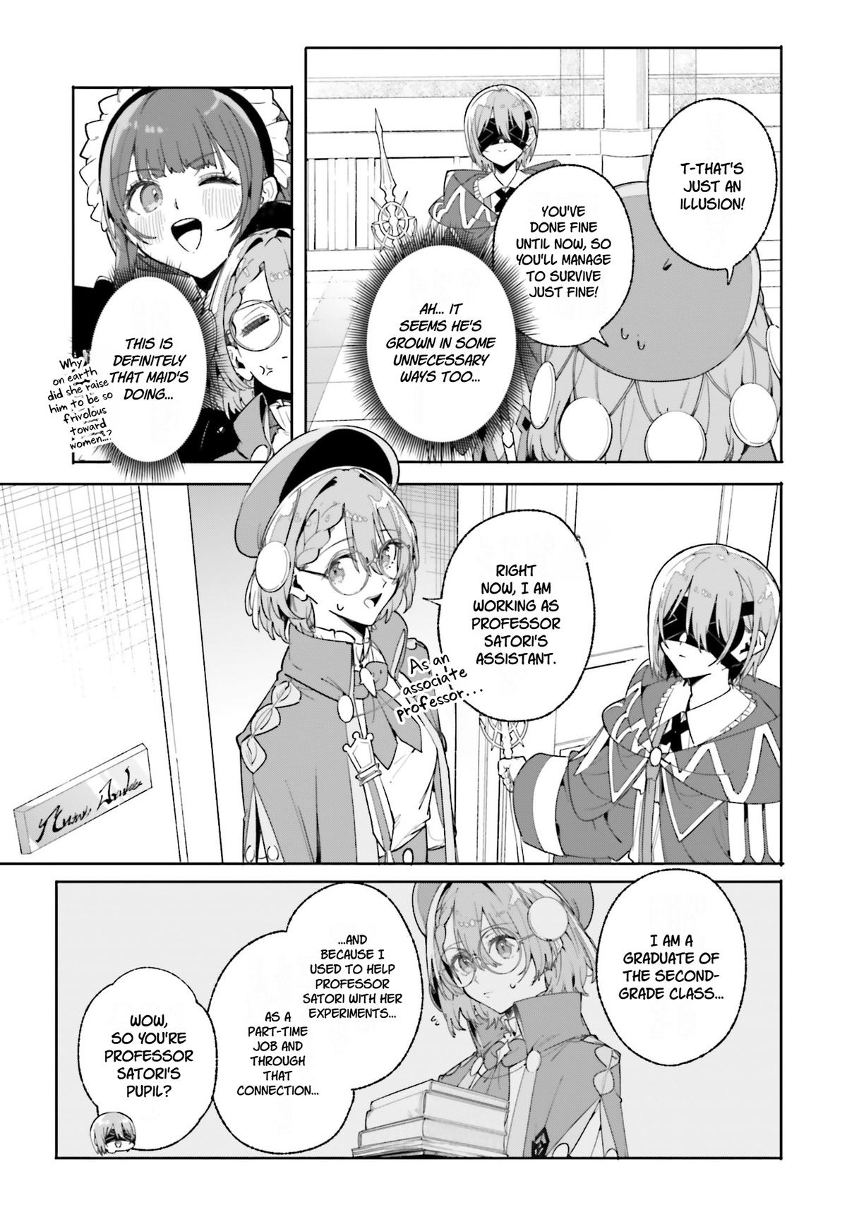 Majutsushi Kunon wa Mieteiru Chap 33 - Next Chap 34