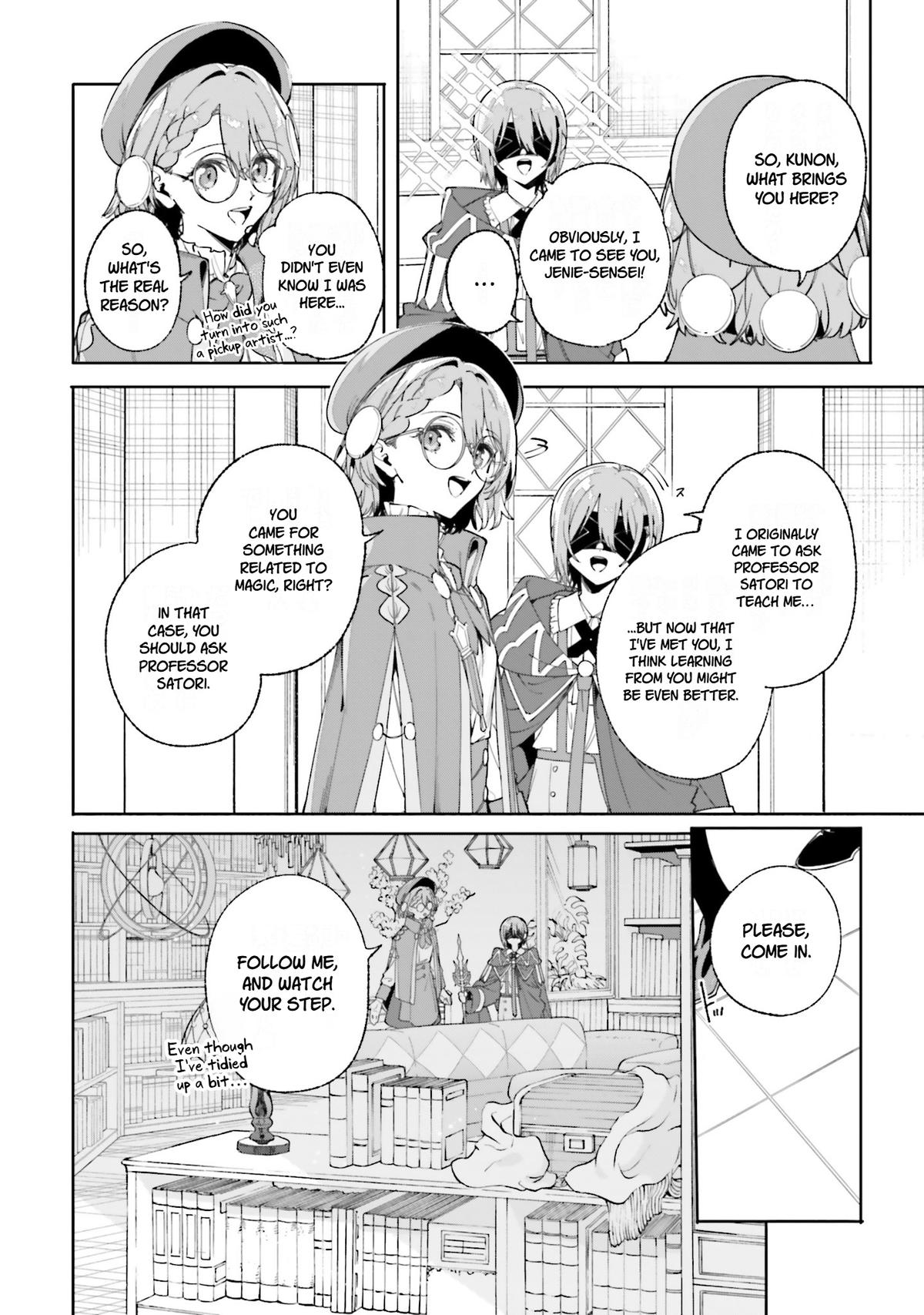 Majutsushi Kunon wa Mieteiru Chap 33 - Next Chap 34