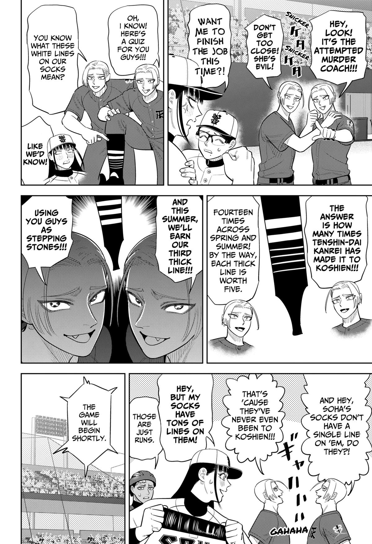 San-kyuu Pitch Chap 52 - Next Chap 53