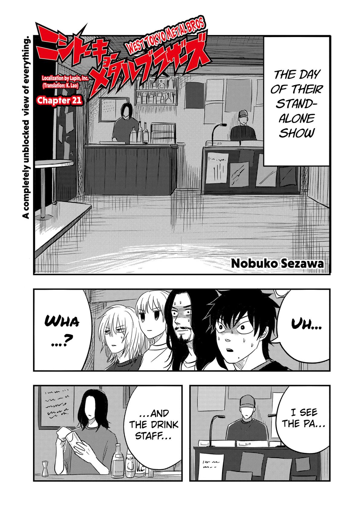 Nishi Tokyo Metal Brothers Chap 21 - Next Chap 22
