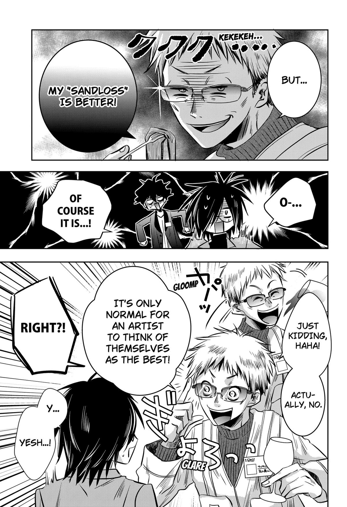 Uchikirare Mangaka to Doujin Onna Chap 15 - Next Chap 16
