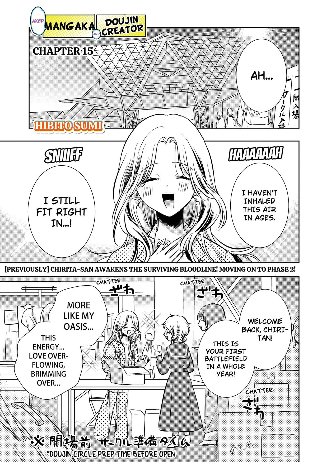 Uchikirare Mangaka to Doujin Onna Chap 15 - Next Chap 16