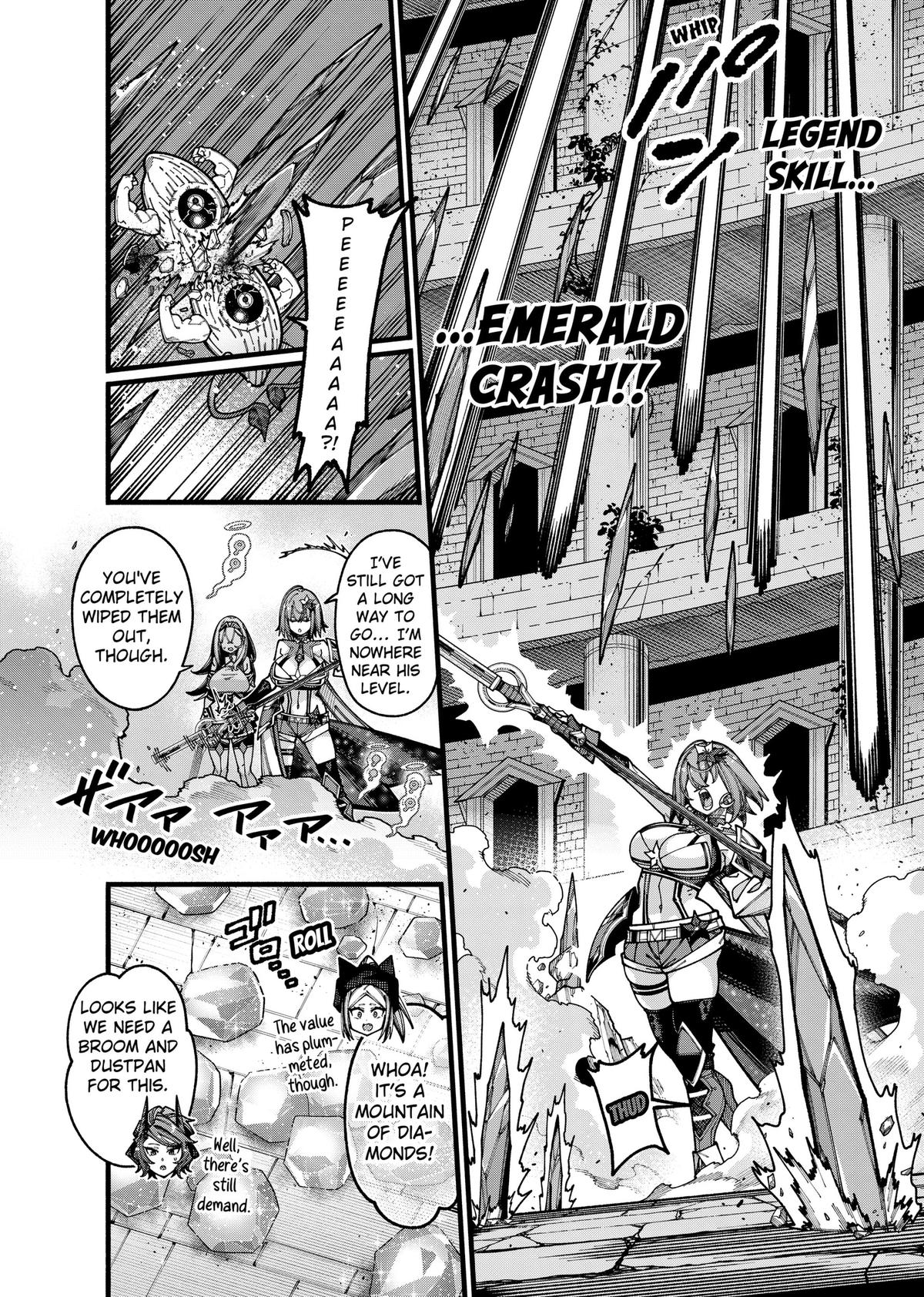 Jimi na Ojisan, Jitsu wa Eiyuu deshita. Jikaku ga Nai Mama Musou shitetara, Mei no Dungeon Haishin de Sarasareteta you desu Chap 33 - Next Chap 34