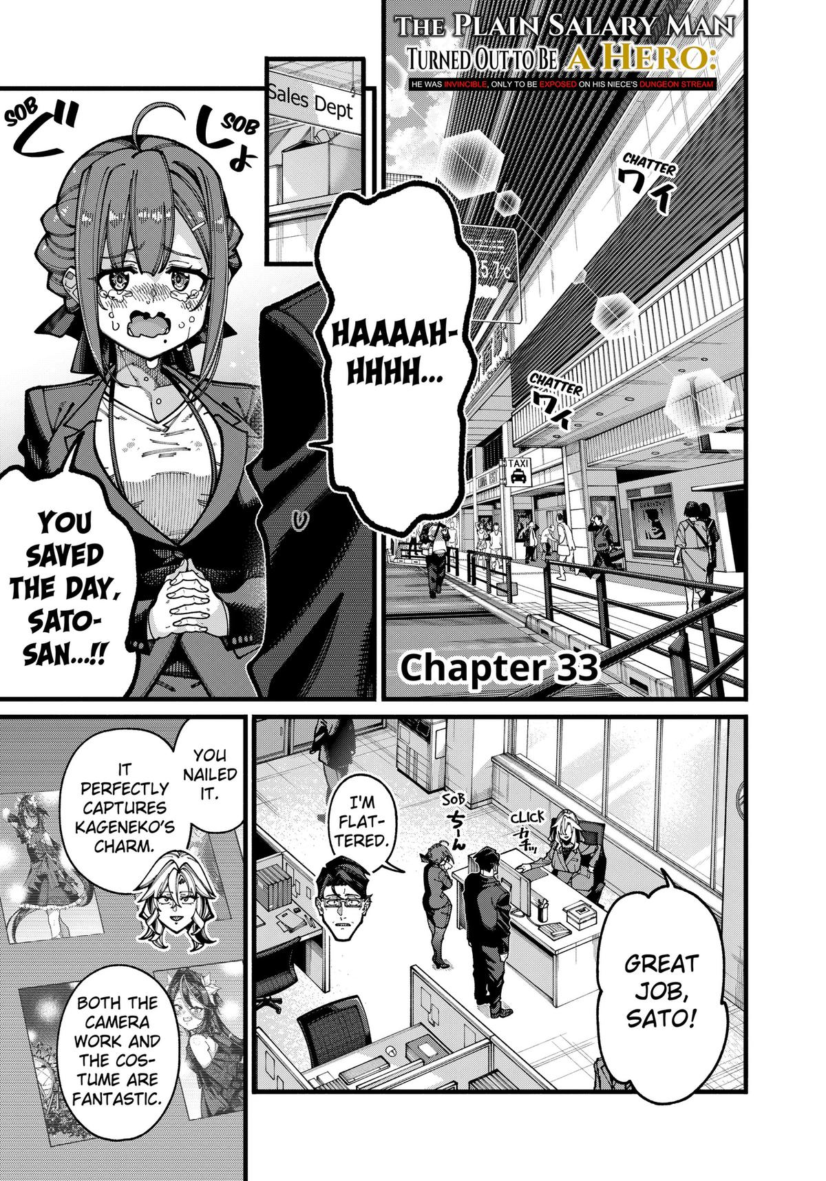 Jimi na Ojisan, Jitsu wa Eiyuu deshita. Jikaku ga Nai Mama Musou shitetara, Mei no Dungeon Haishin de Sarasareteta you desu Chap 33 - Next Chap 34
