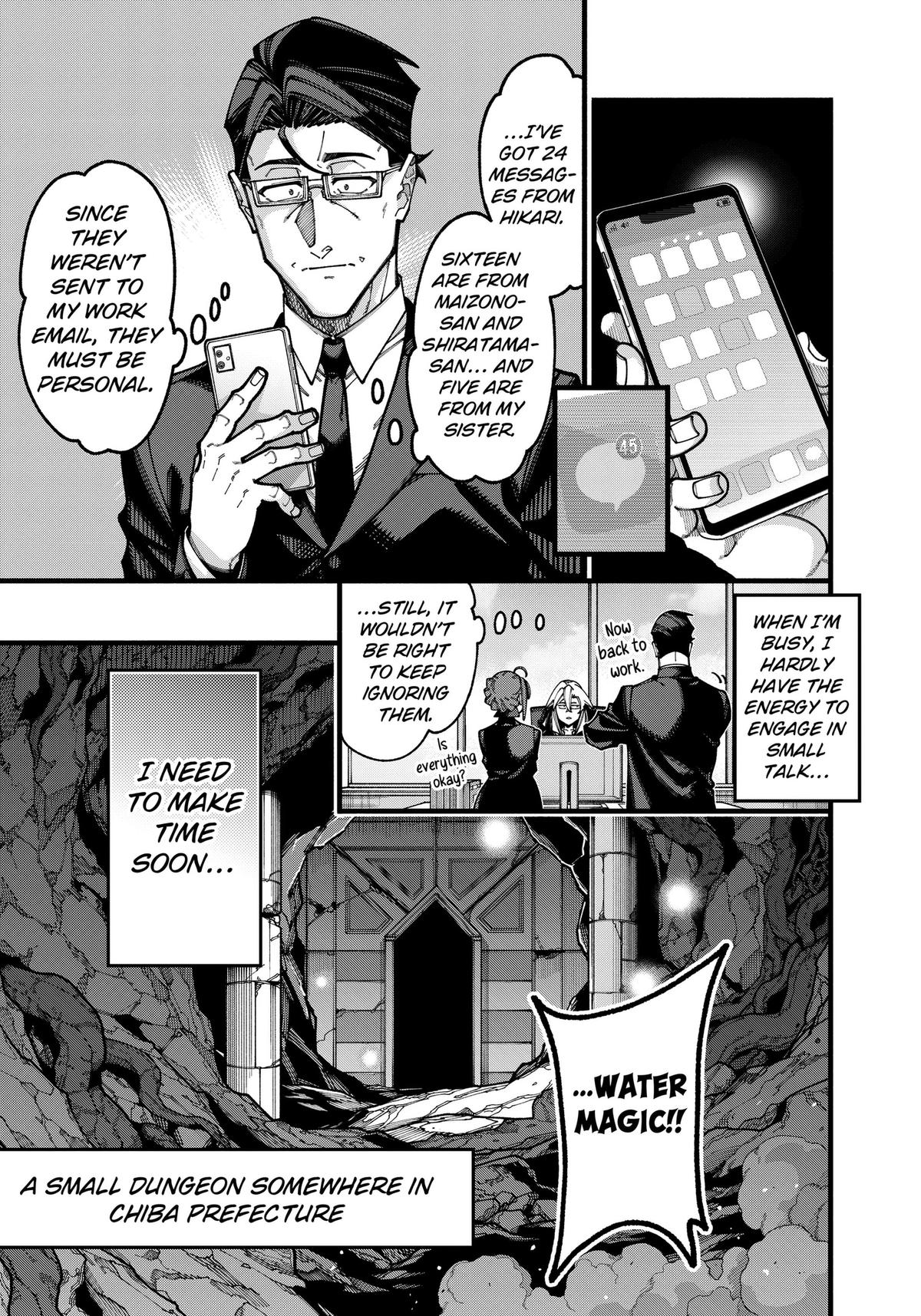 Jimi na Ojisan, Jitsu wa Eiyuu deshita. Jikaku ga Nai Mama Musou shitetara, Mei no Dungeon Haishin de Sarasareteta you desu Chap 33 - Next Chap 34