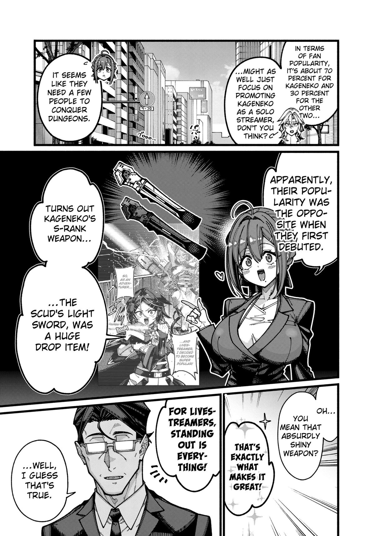 Jimi na Ojisan, Jitsu wa Eiyuu deshita. Jikaku ga Nai Mama Musou shitetara, Mei no Dungeon Haishin de Sarasareteta you desu Chap 33 - Next Chap 34
