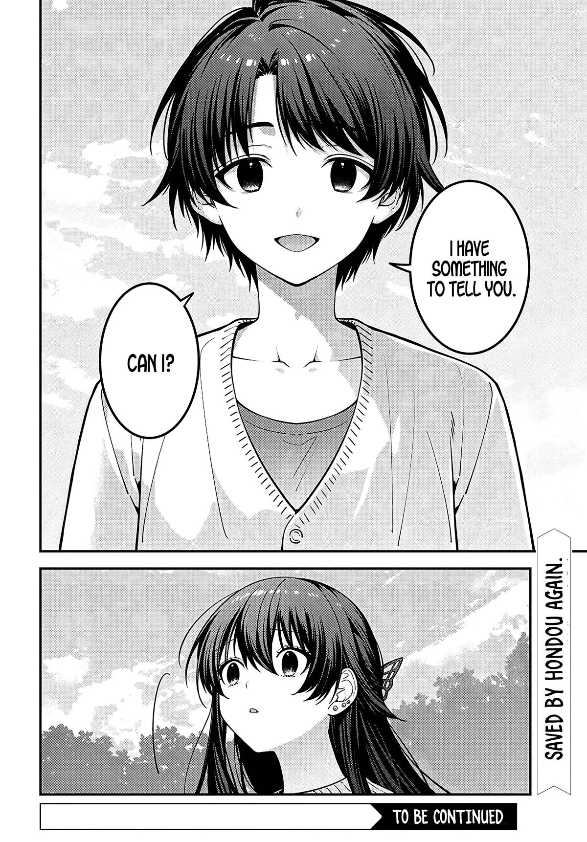 Tonari no Seki no Yankee Shimizu-san ga Kami wo Kuroku Sometekita Chap 21 - Next Chap 22