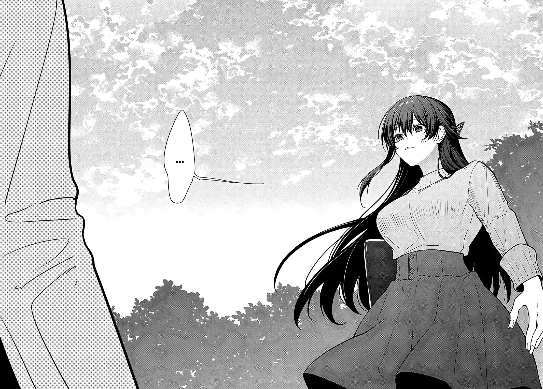 Tonari no Seki no Yankee Shimizu-san ga Kami wo Kuroku Sometekita Chap 21 - Next Chap 22