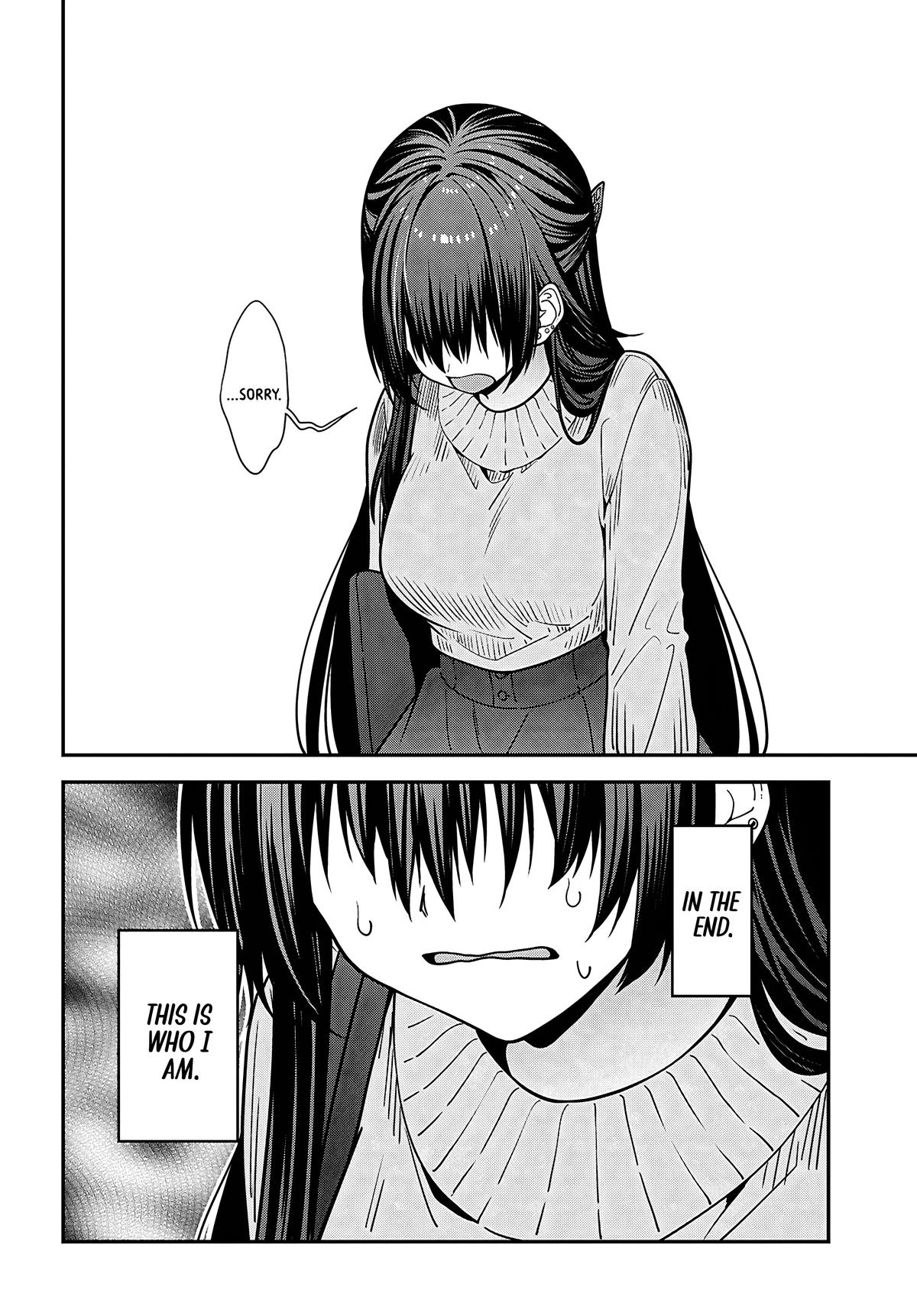 Tonari no Seki no Yankee Shimizu-san ga Kami wo Kuroku Sometekita Chap 21 - Next Chap 22
