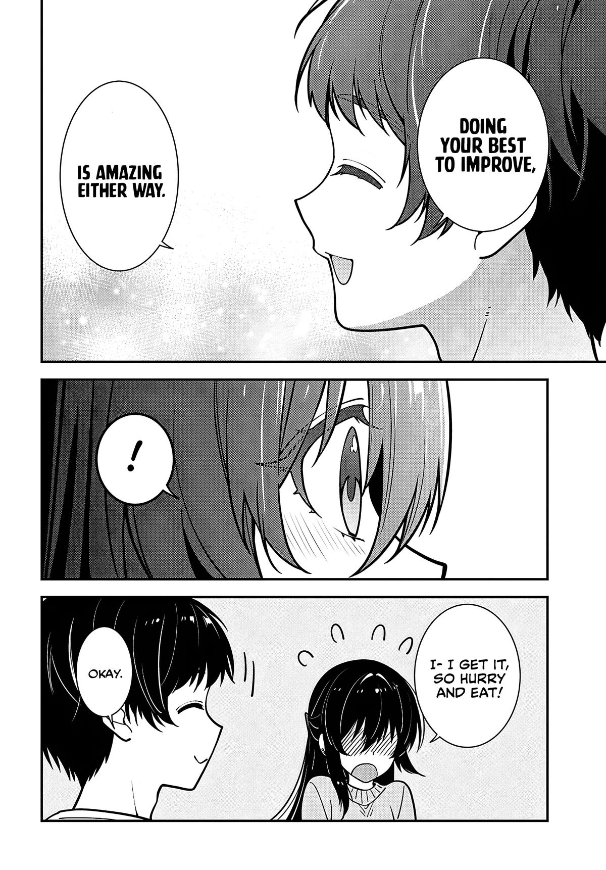 Tonari no Seki no Yankee Shimizu-san ga Kami wo Kuroku Sometekita Chap 21 - Next Chap 22