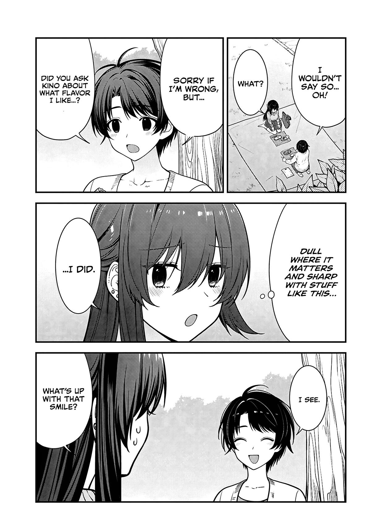 Tonari no Seki no Yankee Shimizu-san ga Kami wo Kuroku Sometekita Chap 21 - Next Chap 22