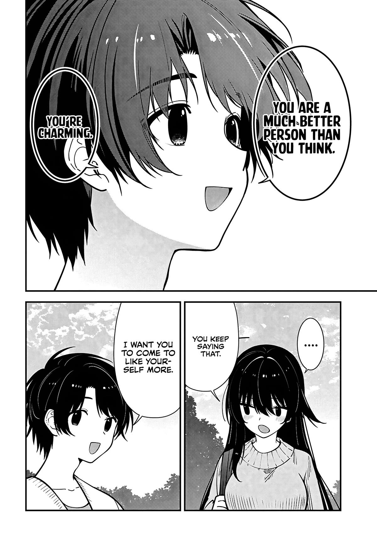 Tonari no Seki no Yankee Shimizu-san ga Kami wo Kuroku Sometekita Chap 21 - Next Chap 22