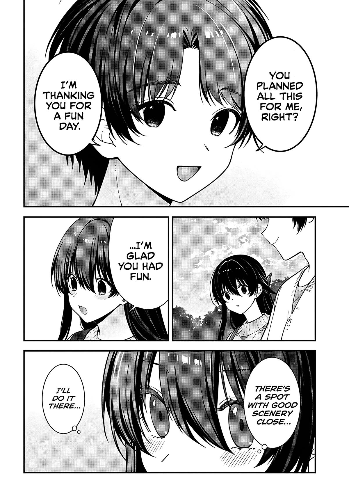 Tonari no Seki no Yankee Shimizu-san ga Kami wo Kuroku Sometekita Chap 21 - Next Chap 22