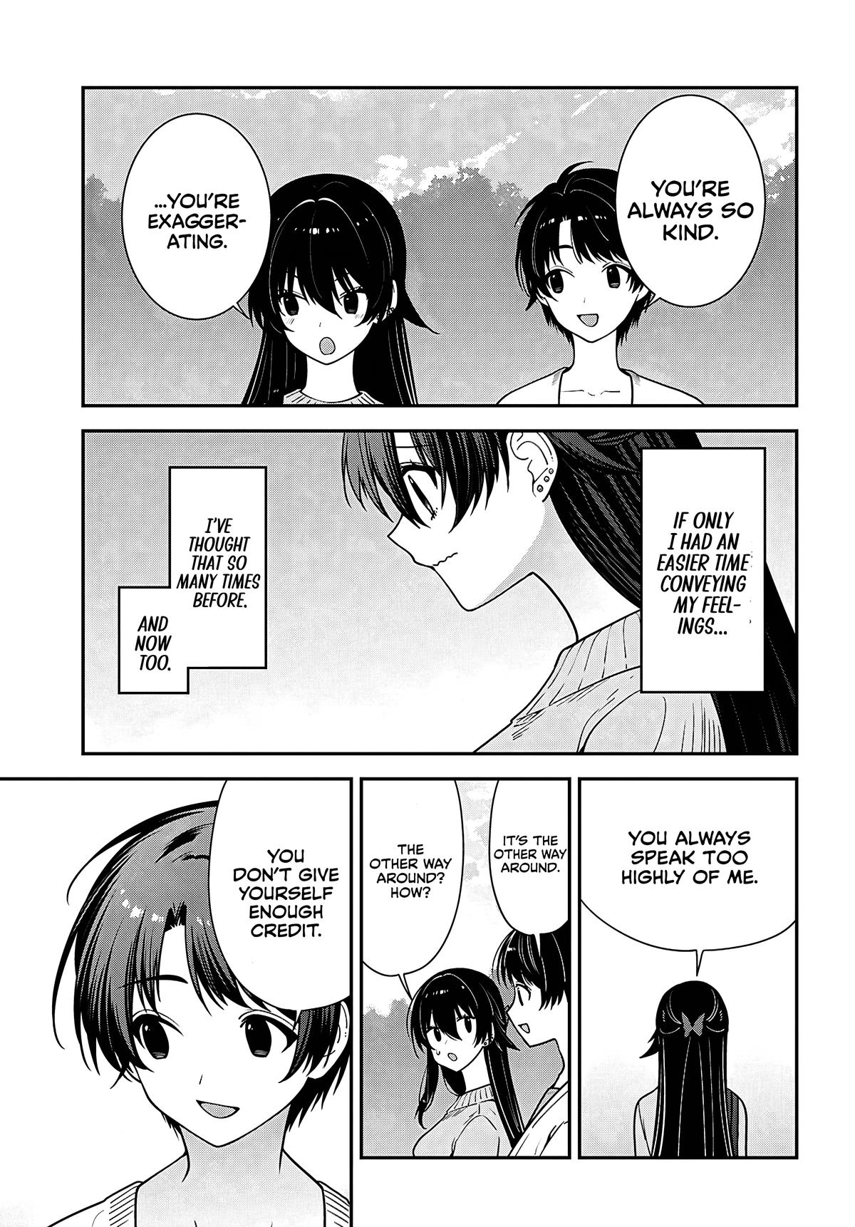 Tonari no Seki no Yankee Shimizu-san ga Kami wo Kuroku Sometekita Chap 21 - Next Chap 22