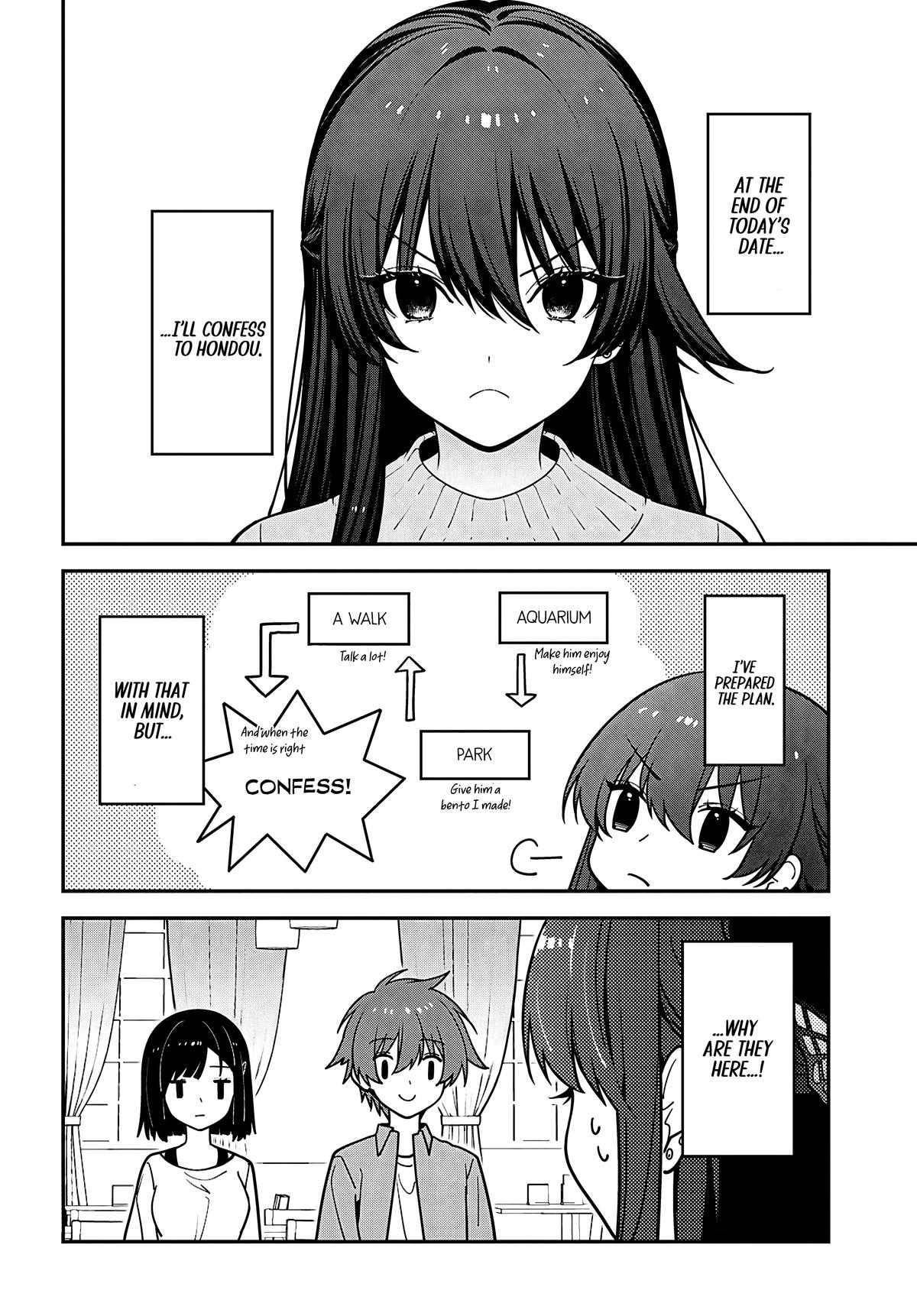 Tonari no Seki no Yankee Shimizu-san ga Kami wo Kuroku Sometekita Chap 21 - Next Chap 22