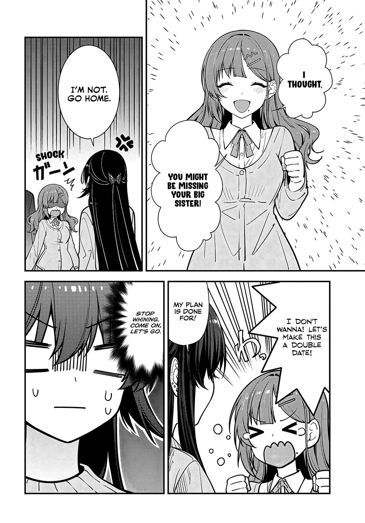 Tonari no Seki no Yankee Shimizu-san ga Kami wo Kuroku Sometekita Chap 21 - Next Chap 22