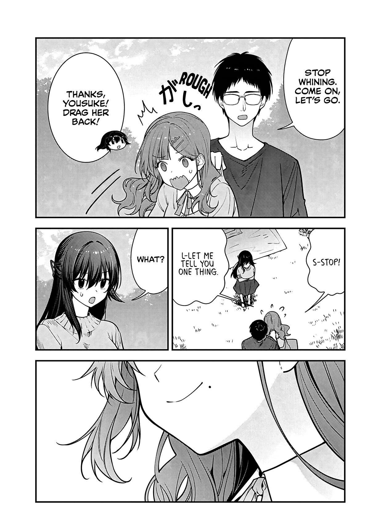 Tonari no Seki no Yankee Shimizu-san ga Kami wo Kuroku Sometekita Chap 21 - Next Chap 22