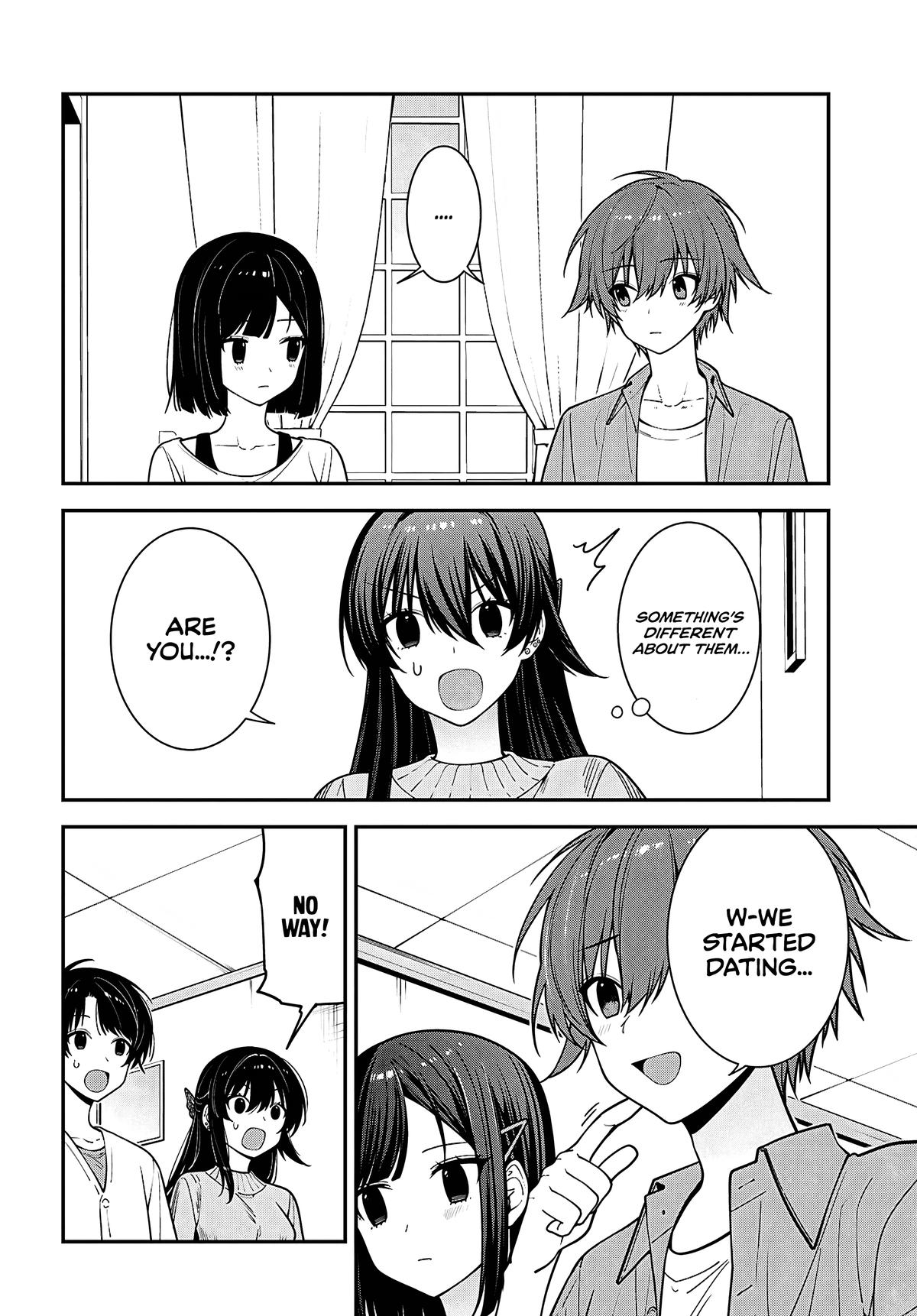 Tonari no Seki no Yankee Shimizu-san ga Kami wo Kuroku Sometekita Chap 21 - Next Chap 22