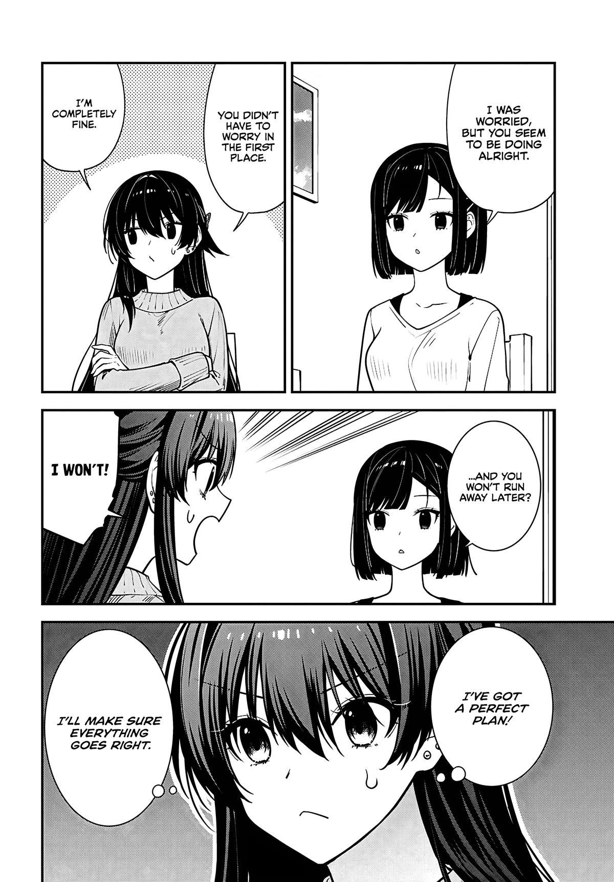 Tonari no Seki no Yankee Shimizu-san ga Kami wo Kuroku Sometekita Chap 21 - Next Chap 22