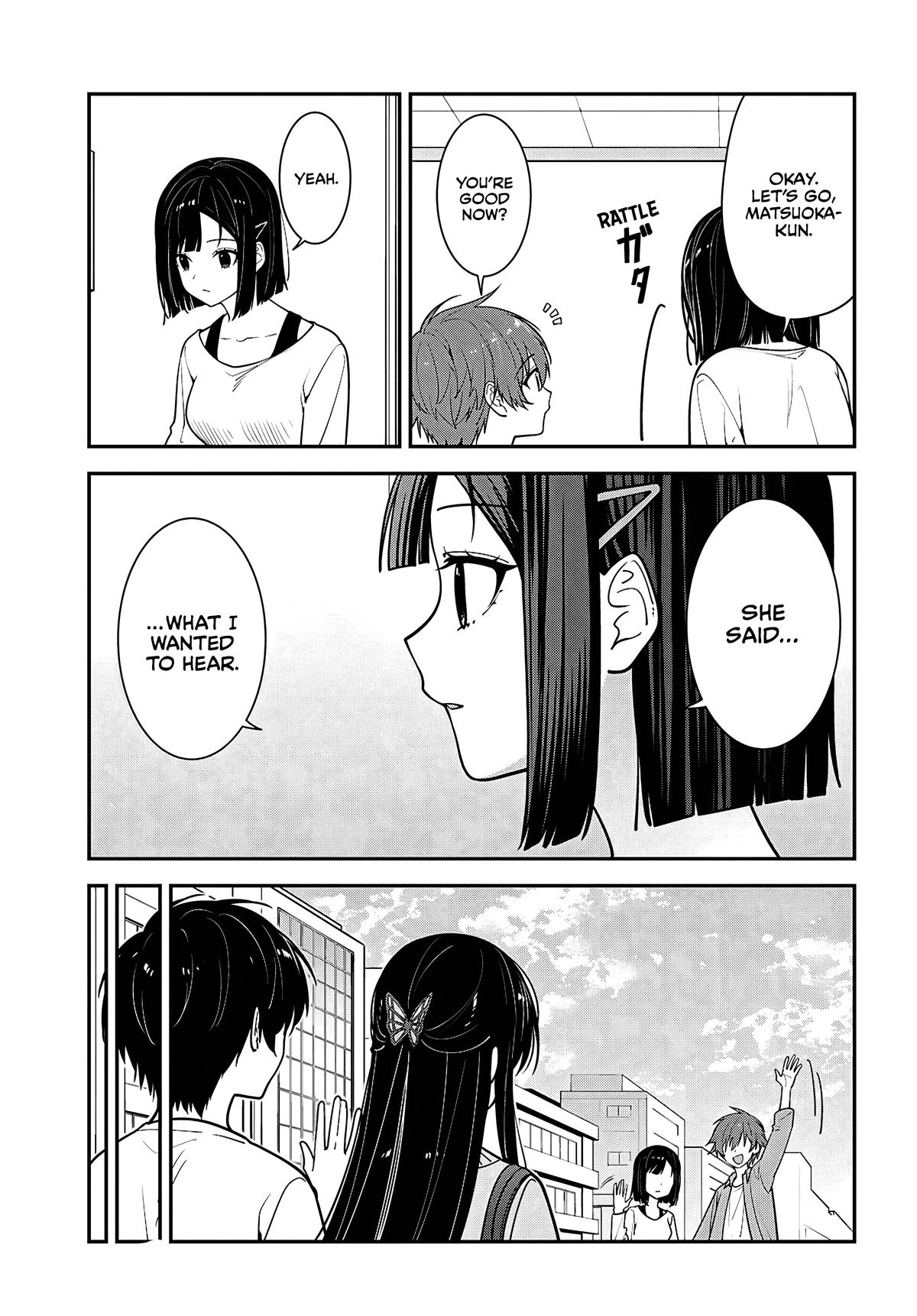 Tonari no Seki no Yankee Shimizu-san ga Kami wo Kuroku Sometekita Chap 21 - Next Chap 22