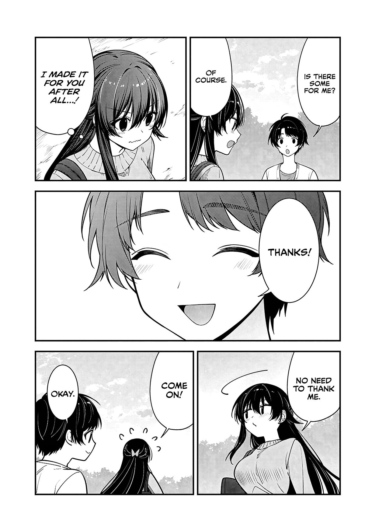 Tonari no Seki no Yankee Shimizu-san ga Kami wo Kuroku Sometekita Chap 21 - Next Chap 22