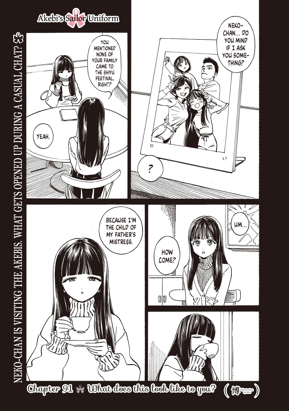 Akebi-chan no Sailor Fuku Chap 91 - Next Chap 92