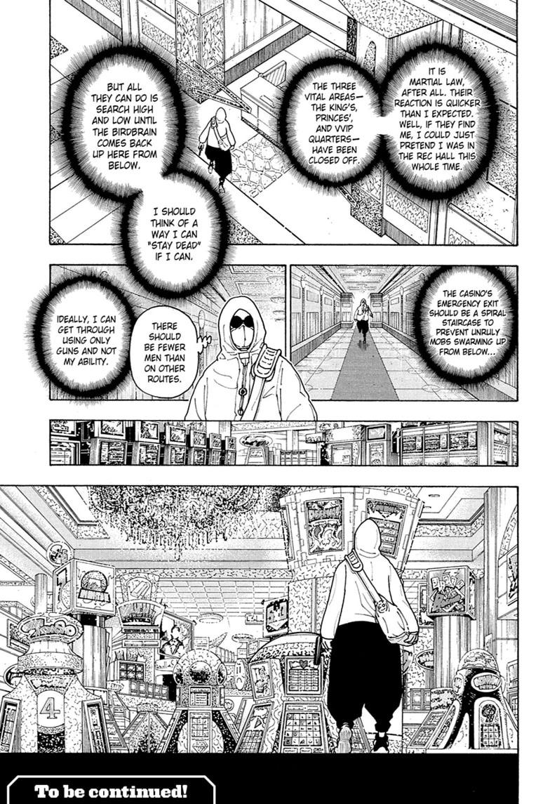 Hunter x Hunter Chap 419 - Next Chap 420