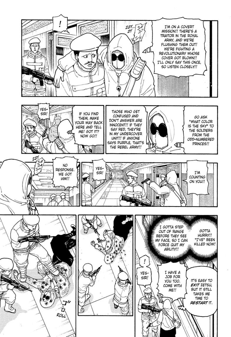 Hunter x Hunter Chap 419 - Next Chap 420