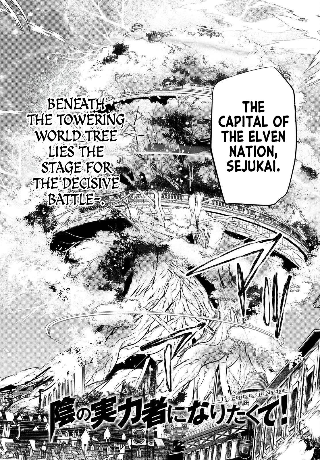 Kage no Jitsuryokusha ni Naritakute! Chap 84 - Next Chap 85