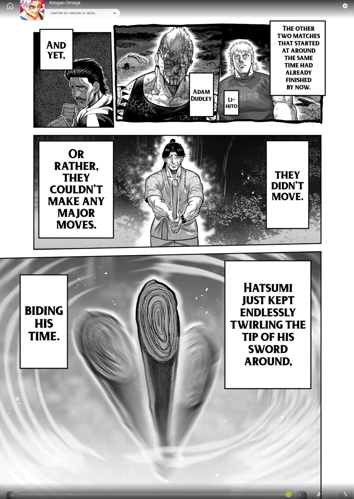 Kengan Omega Chap 367 - Next Chap 368