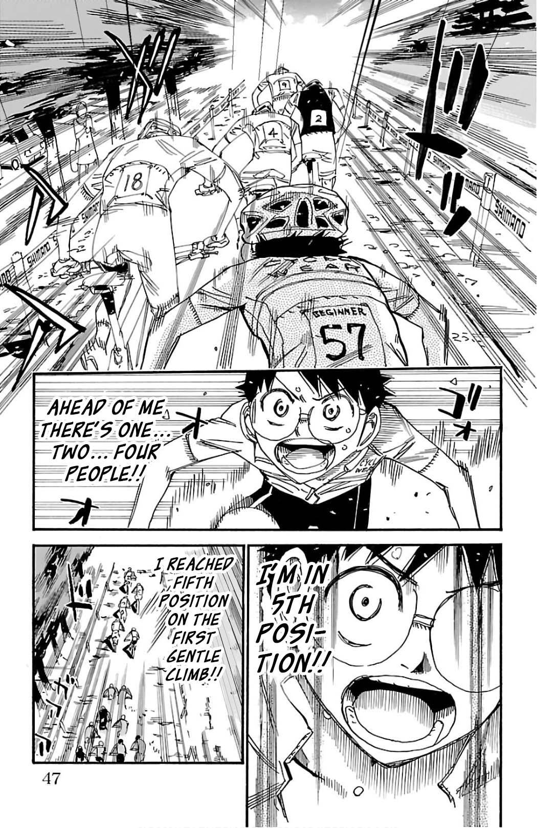 Yowamushi Pedal Chap 581 - Next Chap 582