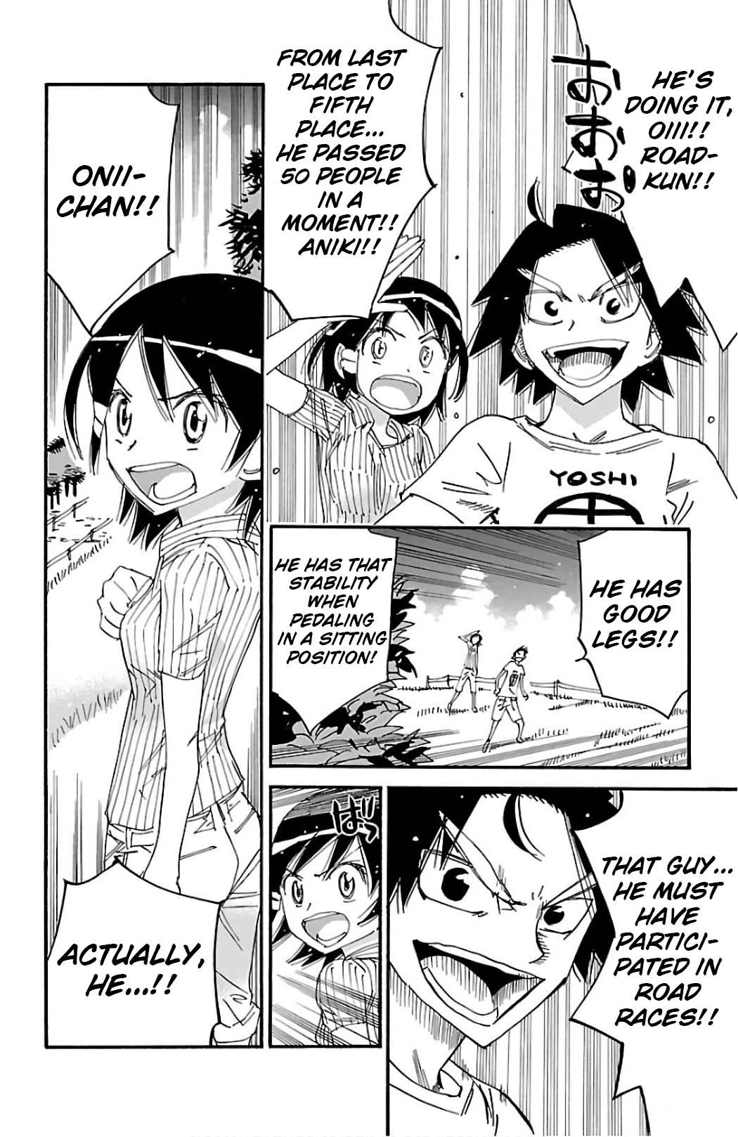 Yowamushi Pedal Chap 581 - Next Chap 582
