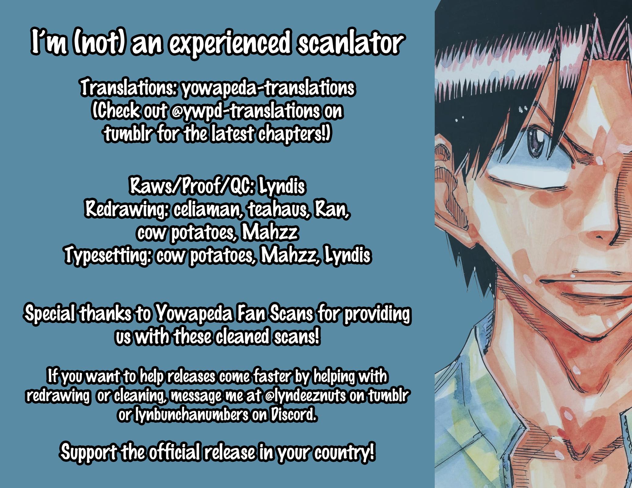 Yowamushi Pedal Chap 582 - Next Chap 583