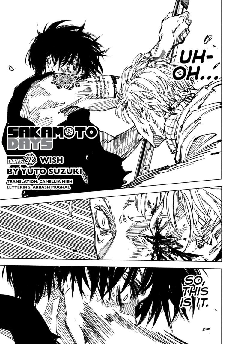 SAKAMOTO DAYS English Chap 273 - Next Chap 274
