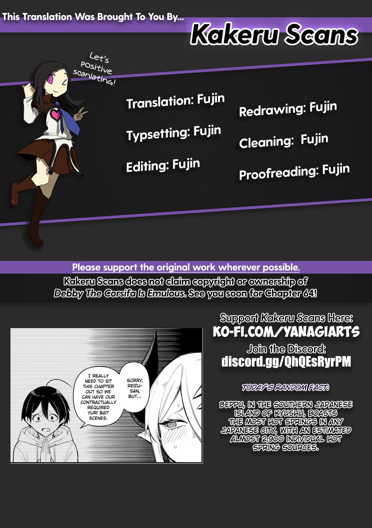 Debby the Corsifa wa Makezugirai Chap 63 - Next Chap 64
