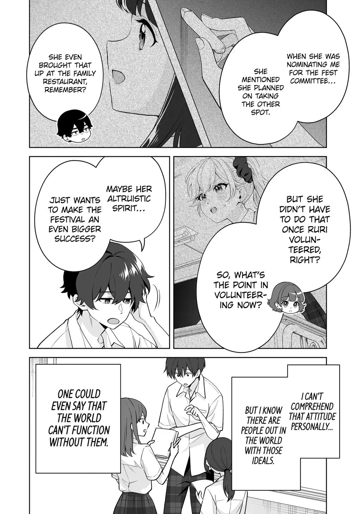 Douka Ore wo Hanatteoite Kure: Nazeka Bocchi no Owatta Koukou Seikatsu wo Kanojo ga Kaeyou to Shitekuru Chap 38 - Next Chap 39