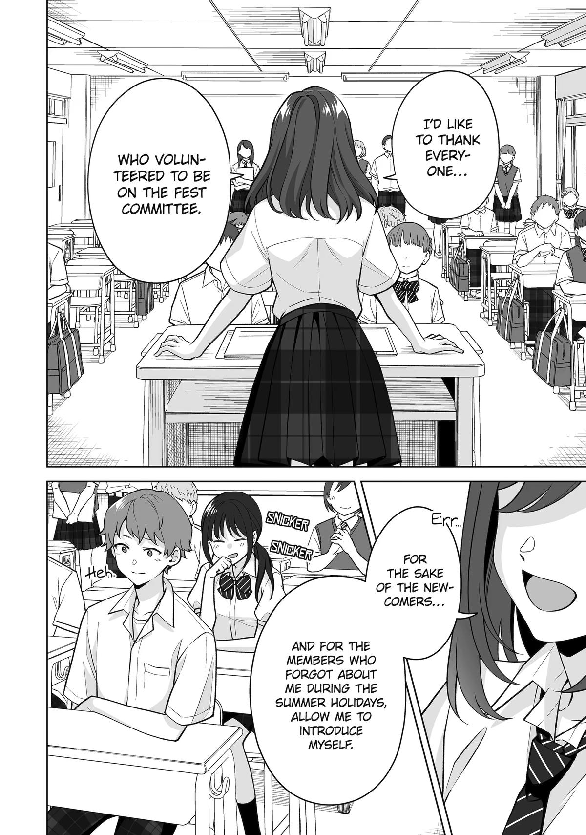 Douka Ore wo Hanatteoite Kure: Nazeka Bocchi no Owatta Koukou Seikatsu wo Kanojo ga Kaeyou to Shitekuru Chap 38 - Next Chap 39