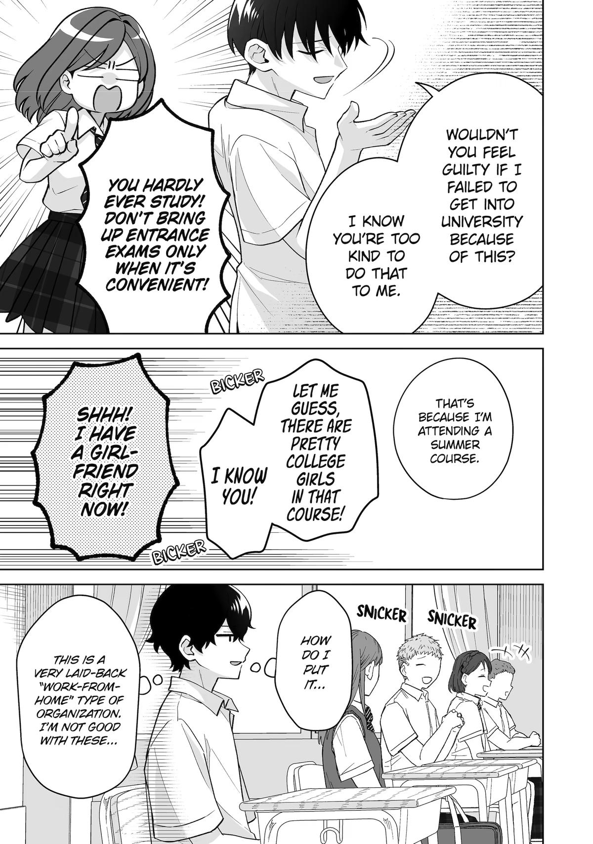 Douka Ore wo Hanatteoite Kure: Nazeka Bocchi no Owatta Koukou Seikatsu wo Kanojo ga Kaeyou to Shitekuru Chap 38 - Next Chap 39