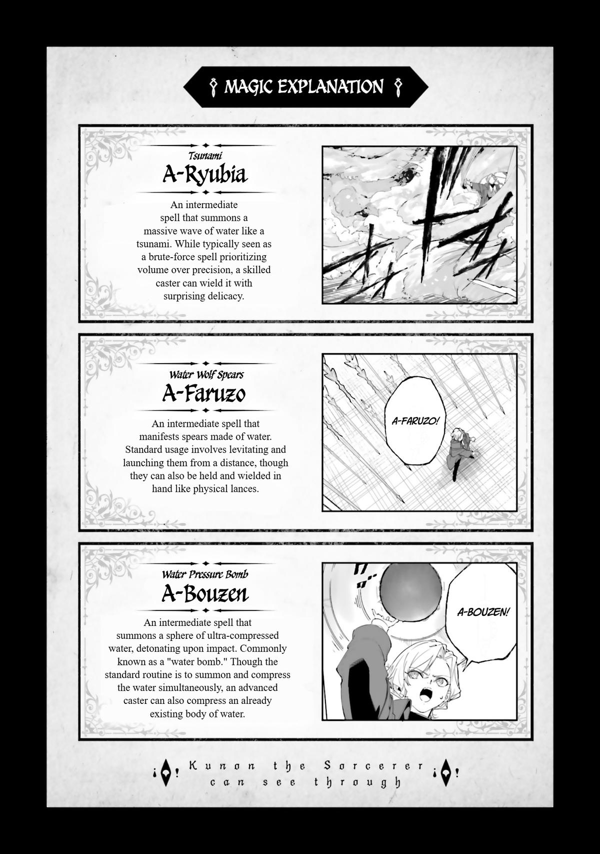 Majutsushi Kunon wa Mieteiru Chap 34 - Next Chap 35