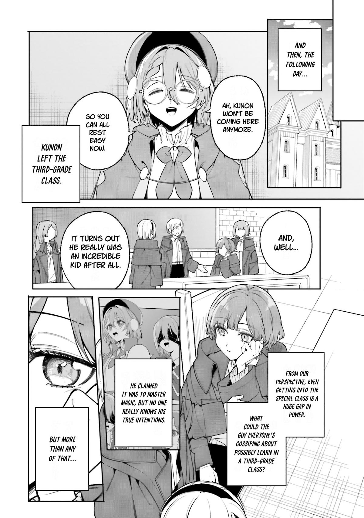 Majutsushi Kunon wa Mieteiru Chap 34 - Next Chap 35