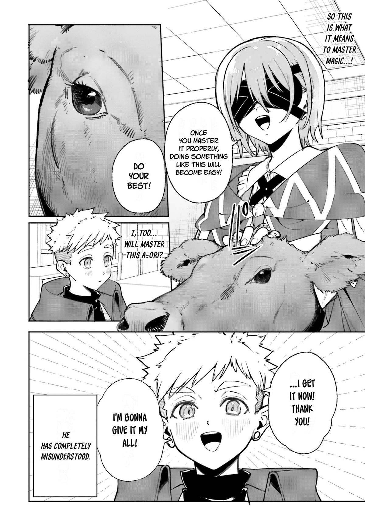 Majutsushi Kunon wa Mieteiru Chap 34 - Next Chap 35