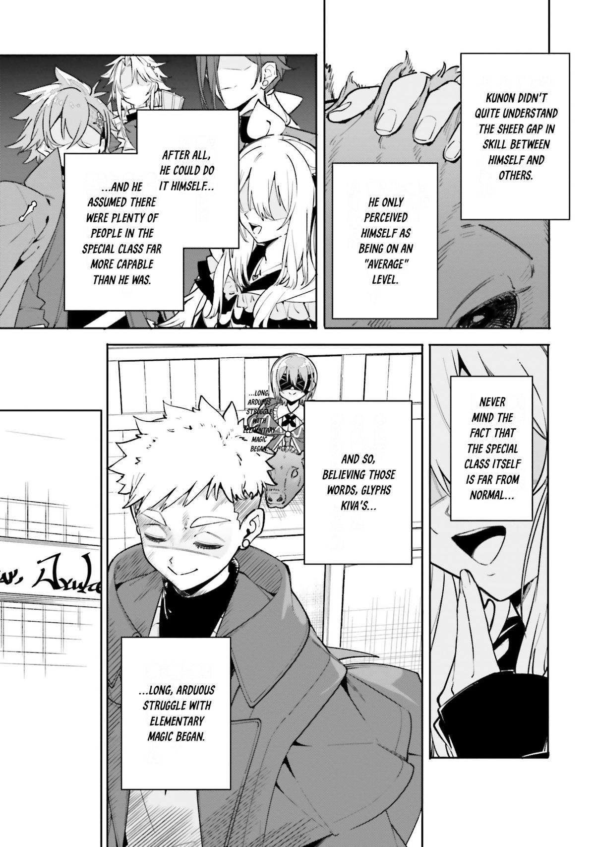 Majutsushi Kunon wa Mieteiru Chap 34 - Next Chap 35