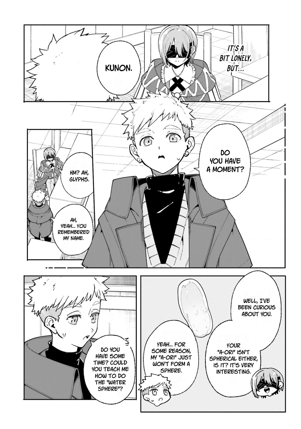 Majutsushi Kunon wa Mieteiru Chap 34 - Next Chap 35