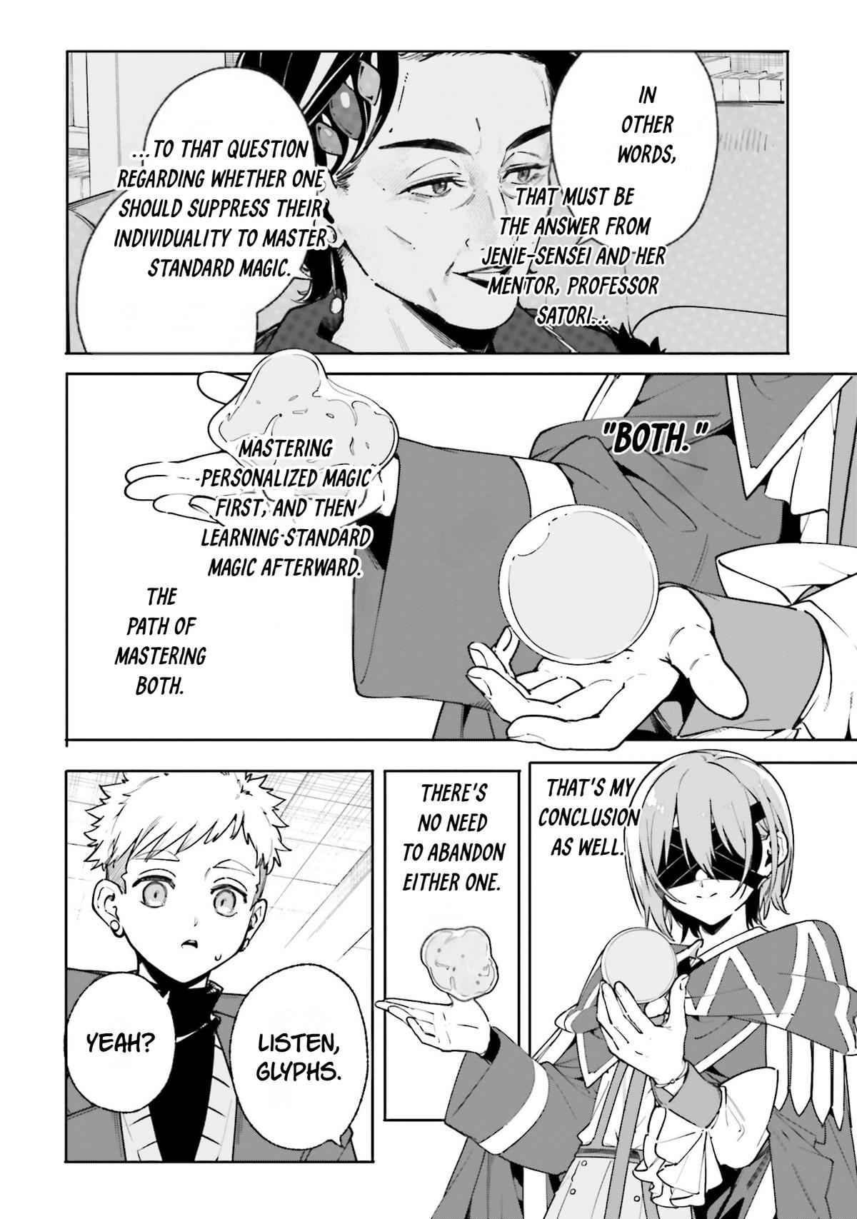Majutsushi Kunon wa Mieteiru Chap 34 - Next Chap 35