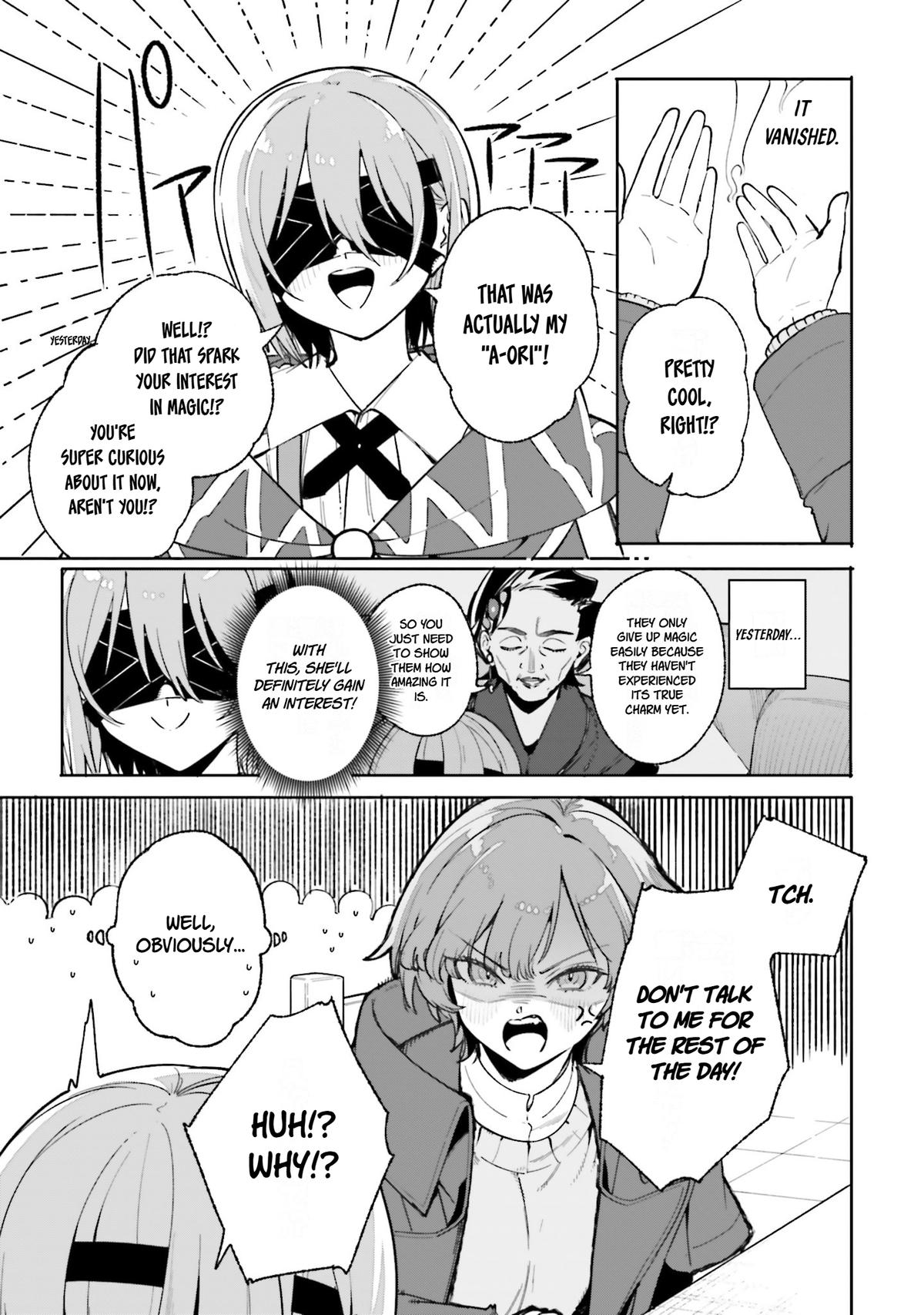 Majutsushi Kunon wa Mieteiru Chap 34 - Next Chap 35