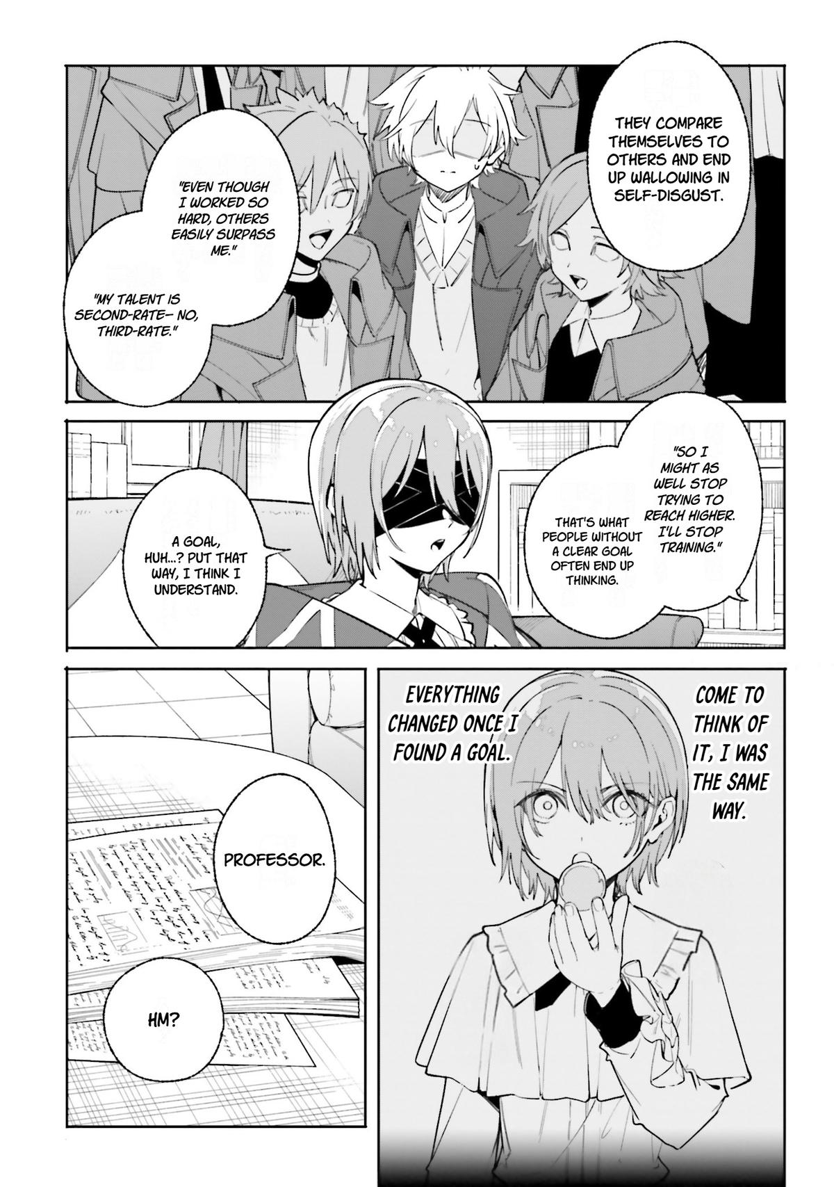 Majutsushi Kunon wa Mieteiru Chap 34 - Next Chap 35