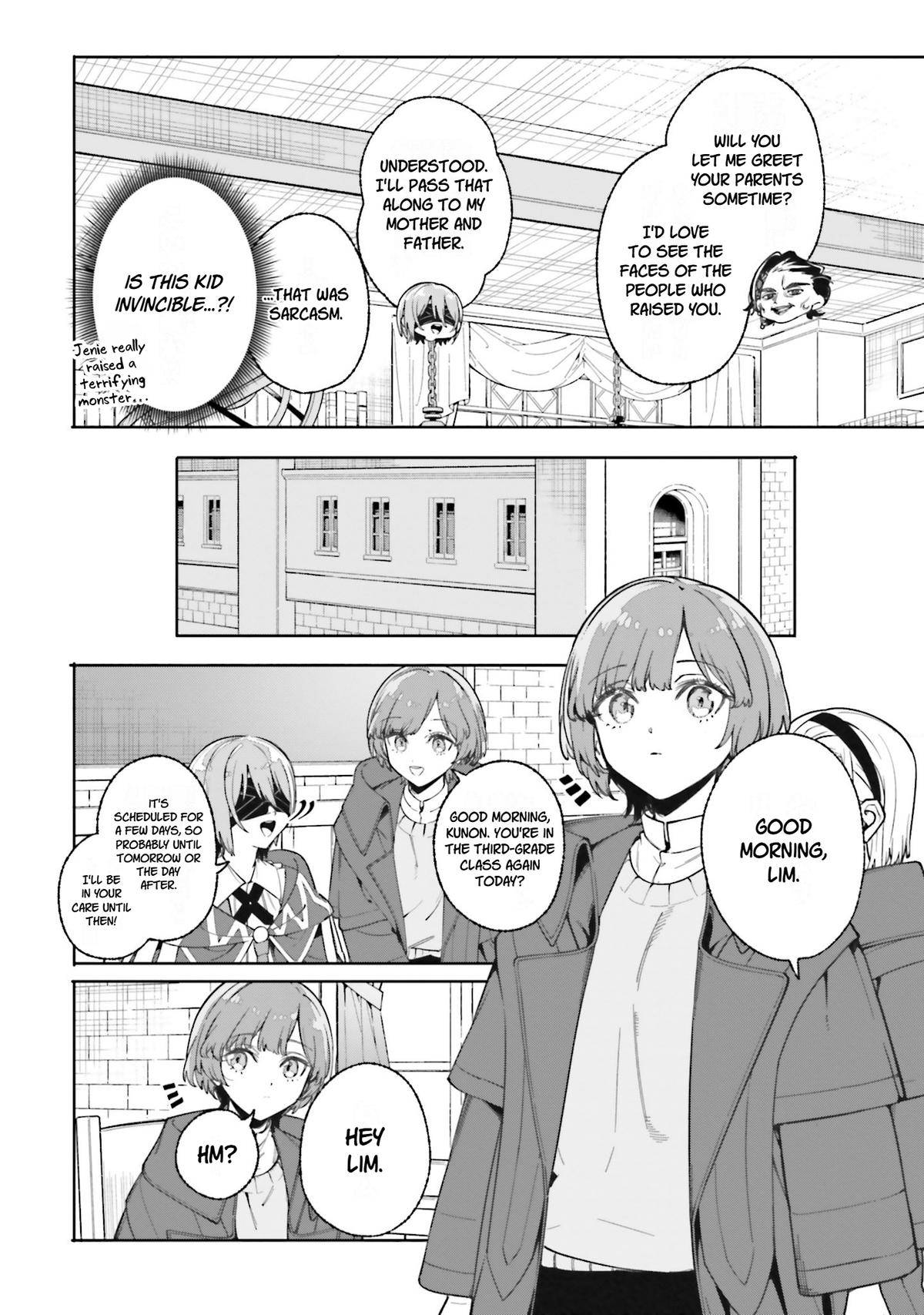 Majutsushi Kunon wa Mieteiru Chap 34 - Next Chap 35
